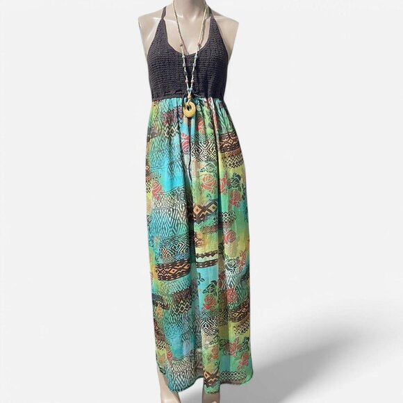 American Rug Cie summer boho Dress size XS - Picture 1 of 8